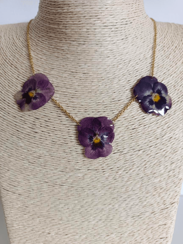 Commande personnalisée - Parure pensée 