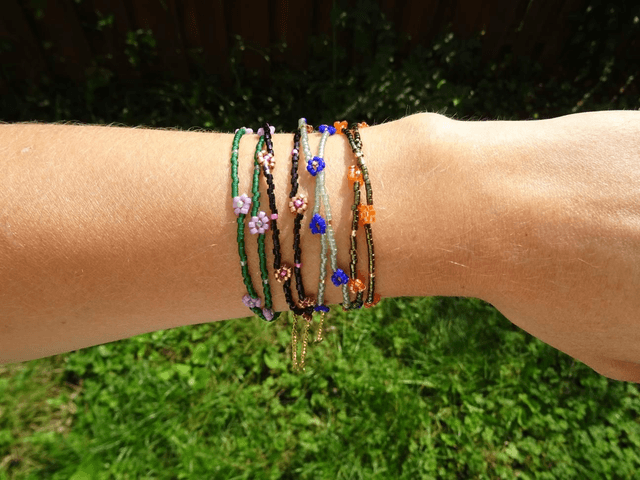 Collier Fleurs
