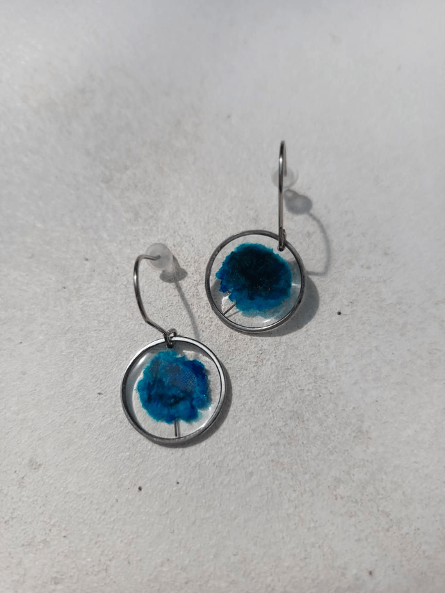 Commande personnalisée - Pompon Bleu