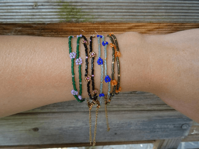 Collier Fleurs