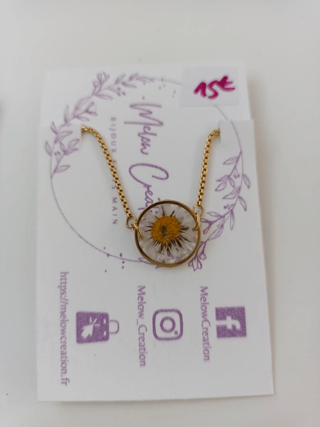 Modèle unique - Bracelet Pâquerette