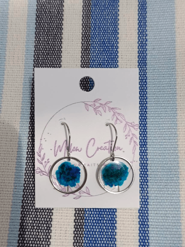 Commande personnalisée - Pompon Bleu
