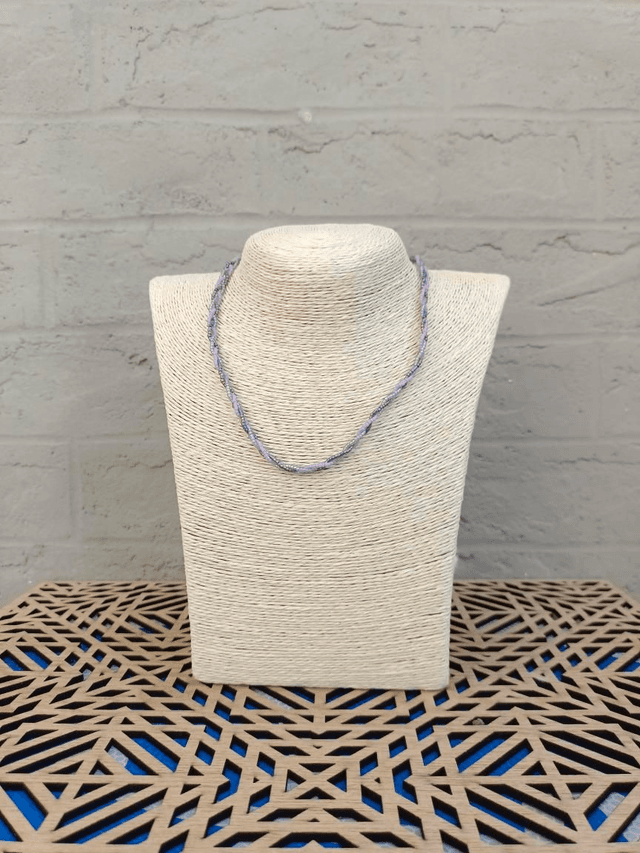 Collier tressé fin - Sirène 