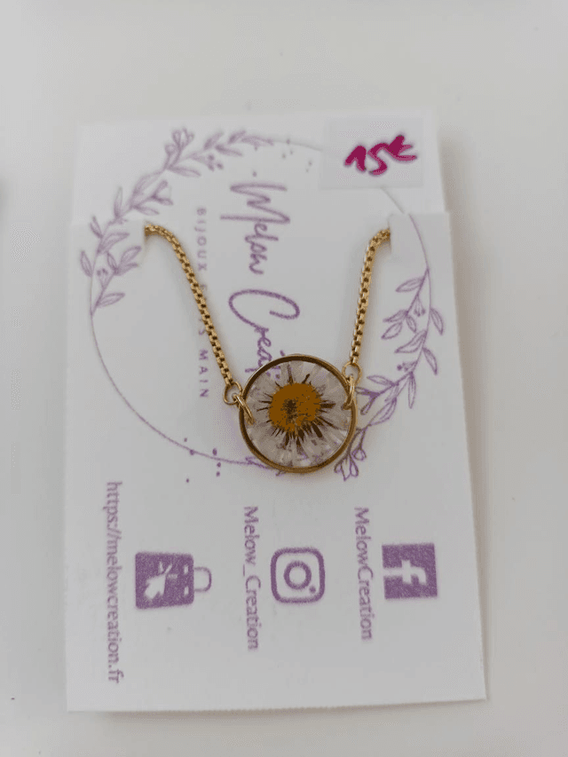 Modèle unique - Bracelet Pâquerette