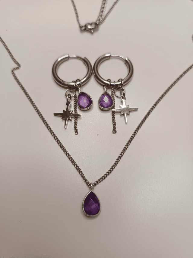 Parure Améthyste 
