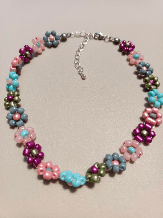 Collier Flower Power 
