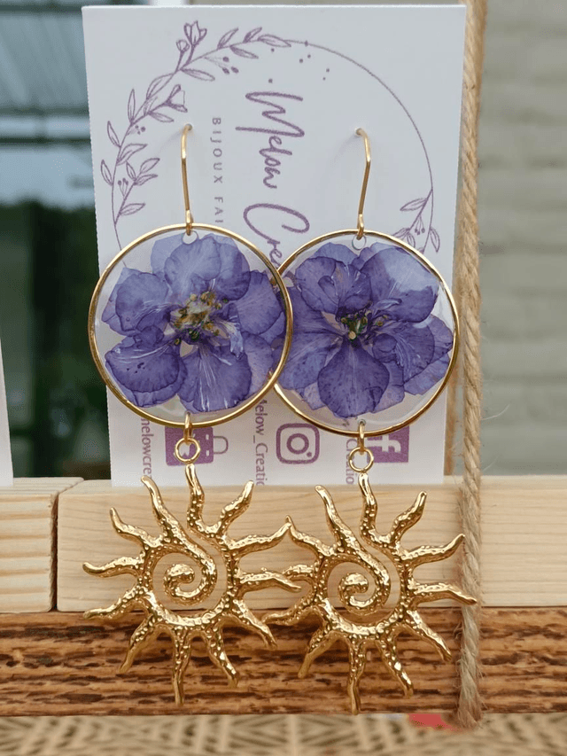 Modèle unique - Fleurs séchées Soleil vide